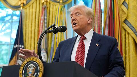 Trump hofft auf gutes Ergebnis des Türkei-Treffens (Archivbild)