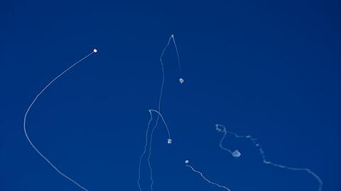 Zwei Raketen aus Syrien schlugen in unbewohntem Gebiet auf den israelisch besetzten Golanhöhen ein. (Archivbild)